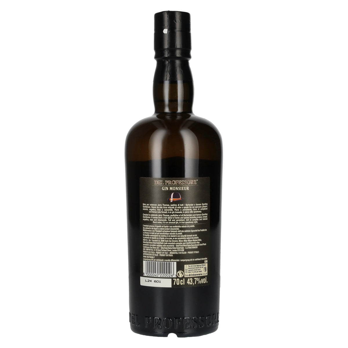 Del Professore Gin MONSIEUR 43.7% vol. 0.7 l
