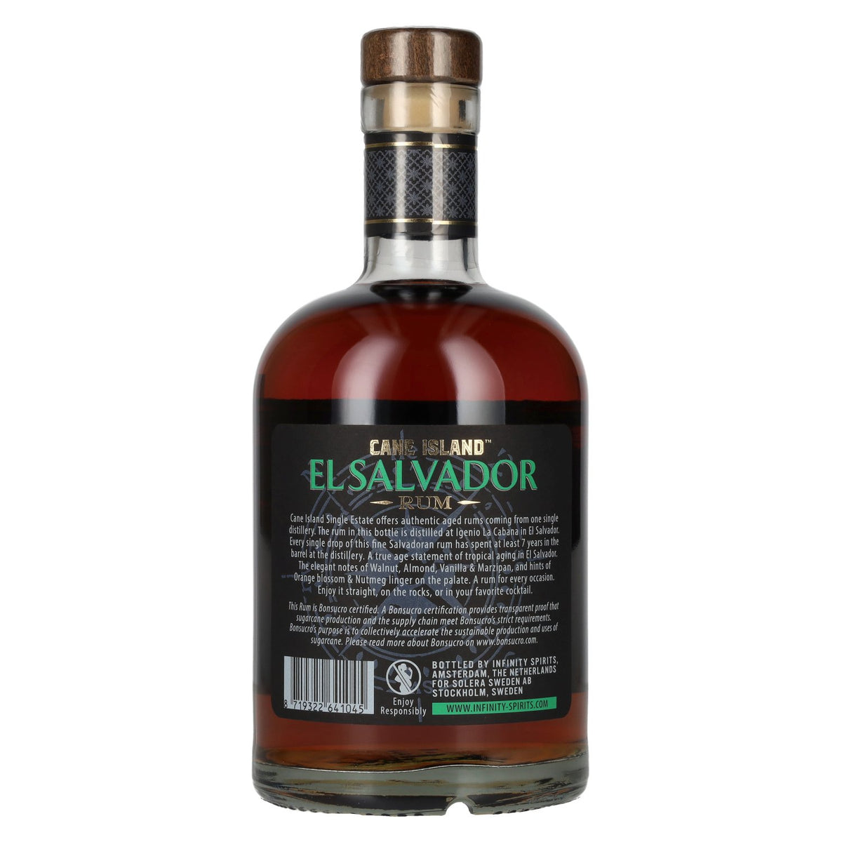 Cane Island Rum EL SALVADOR 7 Years Old Single Estate Rum 43% Vol. 0,7l