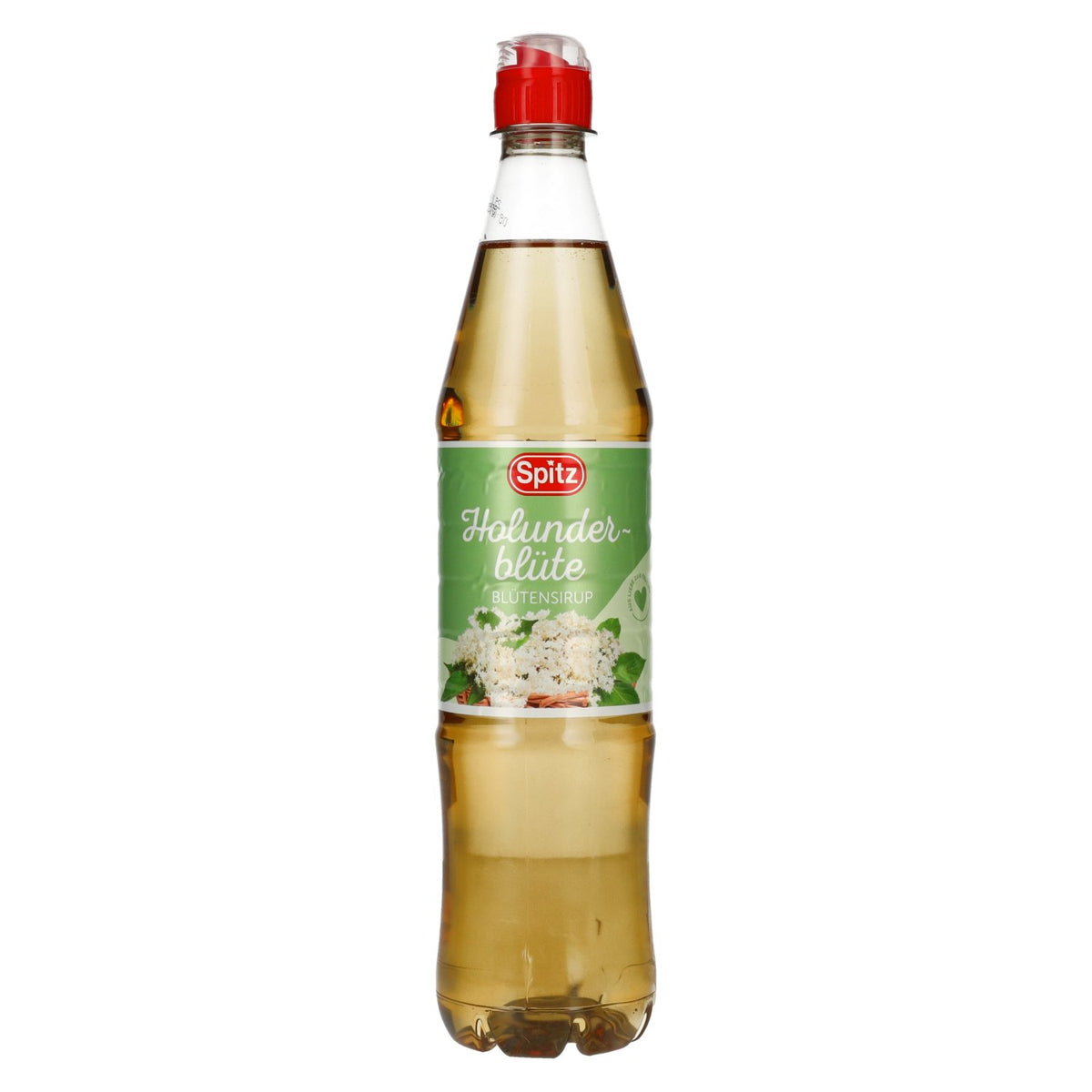 Sirop de fleurs de sureau Spitz 0,7 l, bouteille en PET