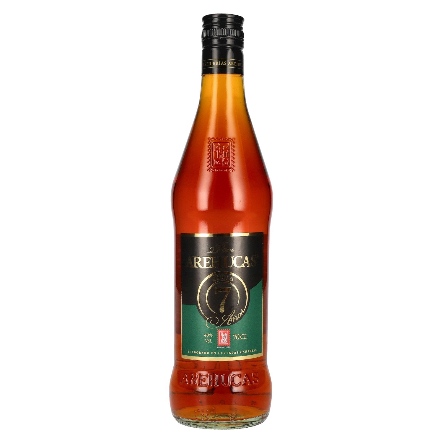 Ron Arehucas 7 Años Añejo Carta Especial 40% ABV 0.7l