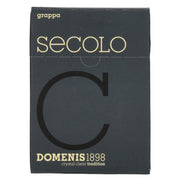 Domenis 1898 SECOLO Grappa 60 % vol., 10 x 0,005 l dans un coffret cadeau