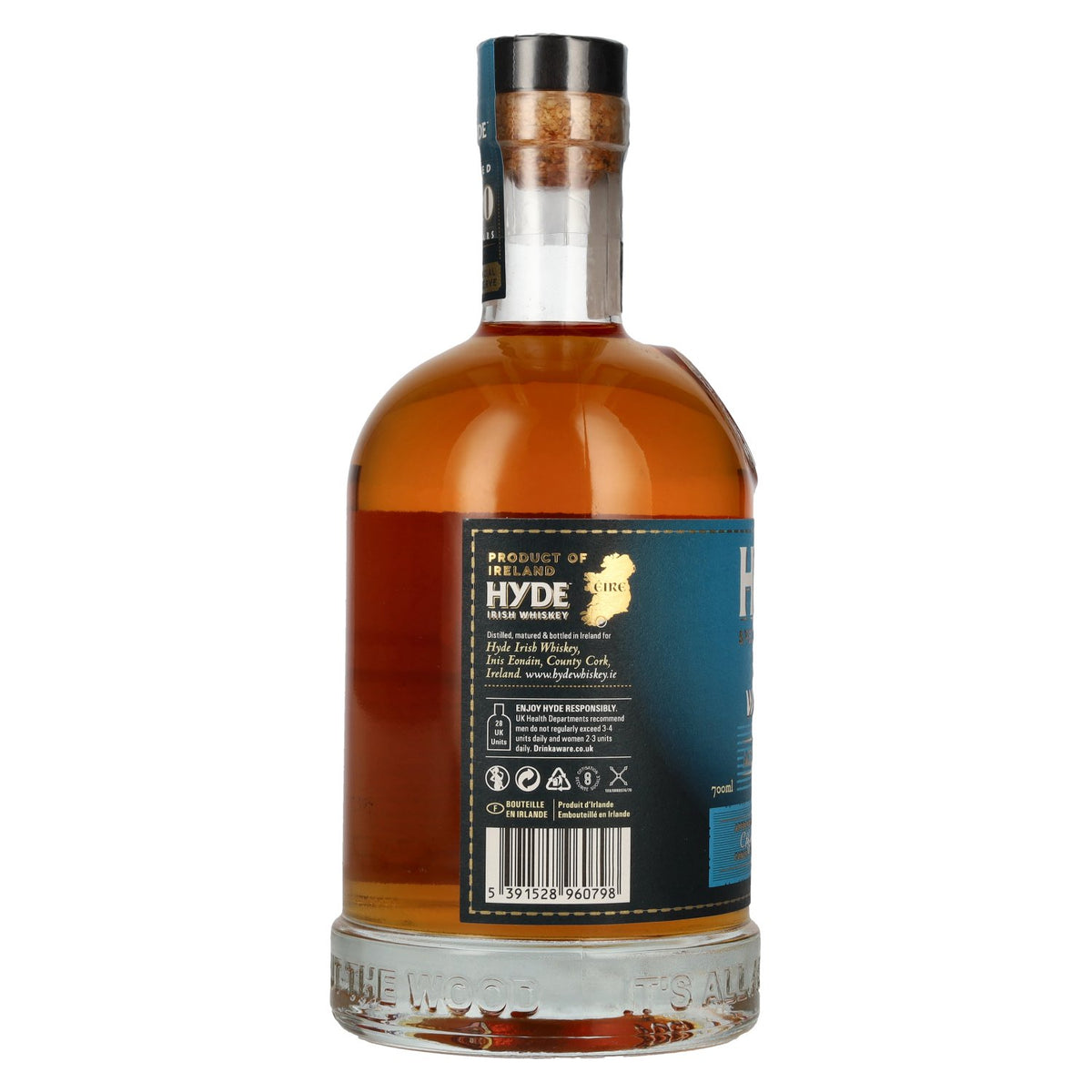 Hyde 10 Years Old SHERRY CASK Single Malt Irish Whiskey 43% Vol. 0,7l