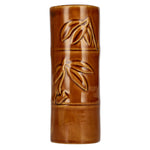 Tasse Tiki en céramique avec motif de feuilles de bambou, 0,4 l
