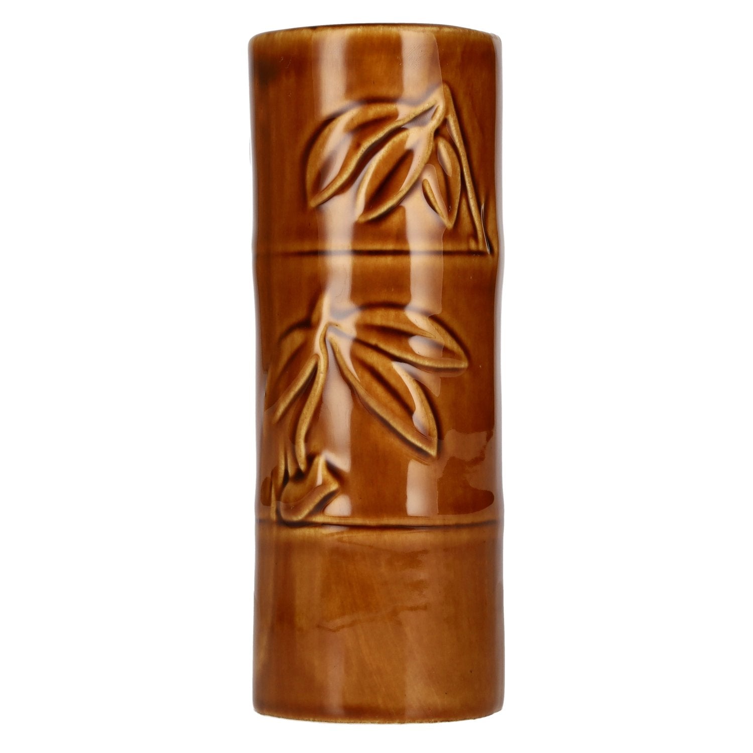 Tasse Tiki en céramique avec motif de feuilles de bambou, 0,4 l