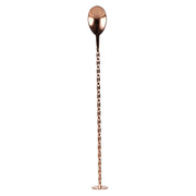 Cuillère de bar Deluxe Disc Tail, aspect cuivre, 1 pièce