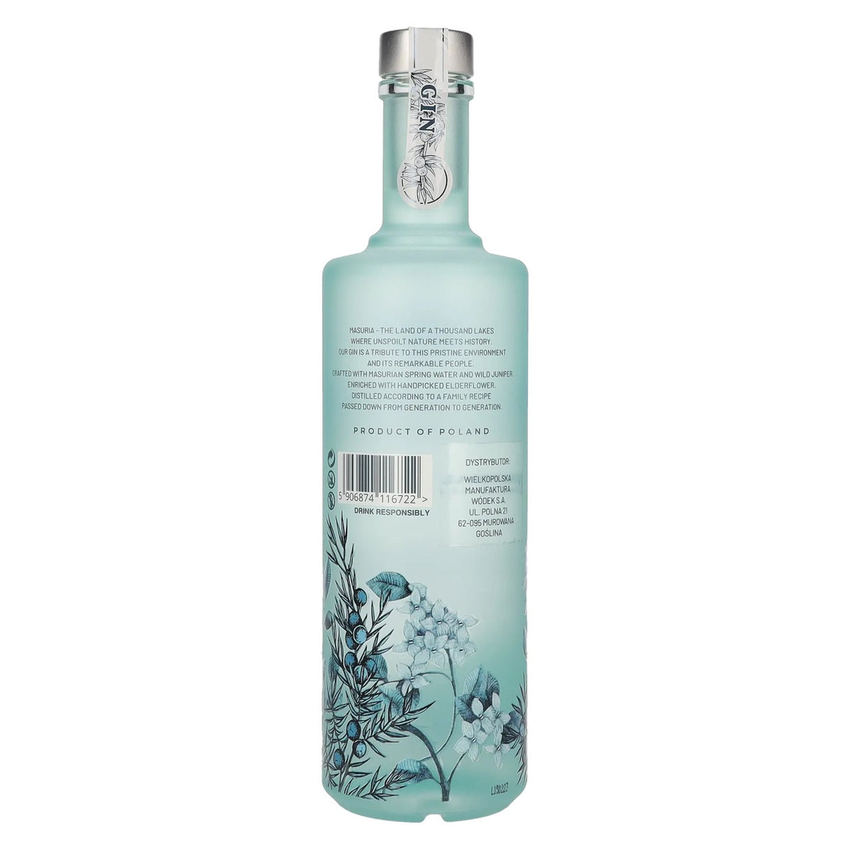 Masuria Roots Gin 43% Vol. 0,7l