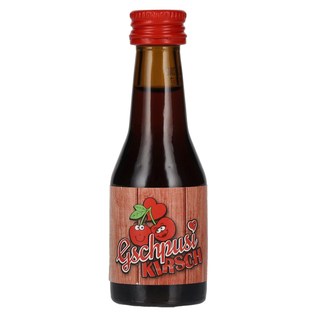 Gschpusi Kirsch 20% Vol. 25x0,02l with sticker