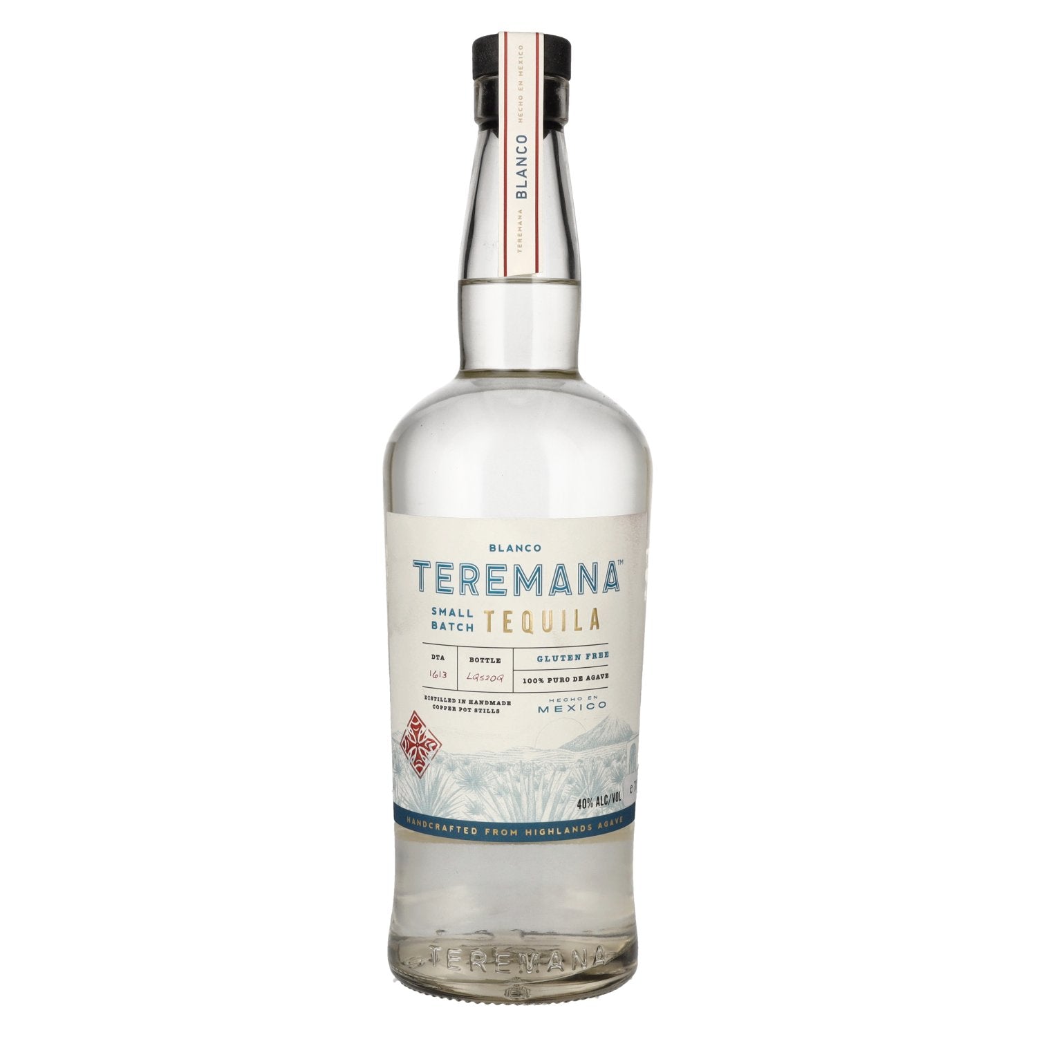 Teremana Tequila Blanco 100% Agave Blue Weber 40% Vol. 0,7l