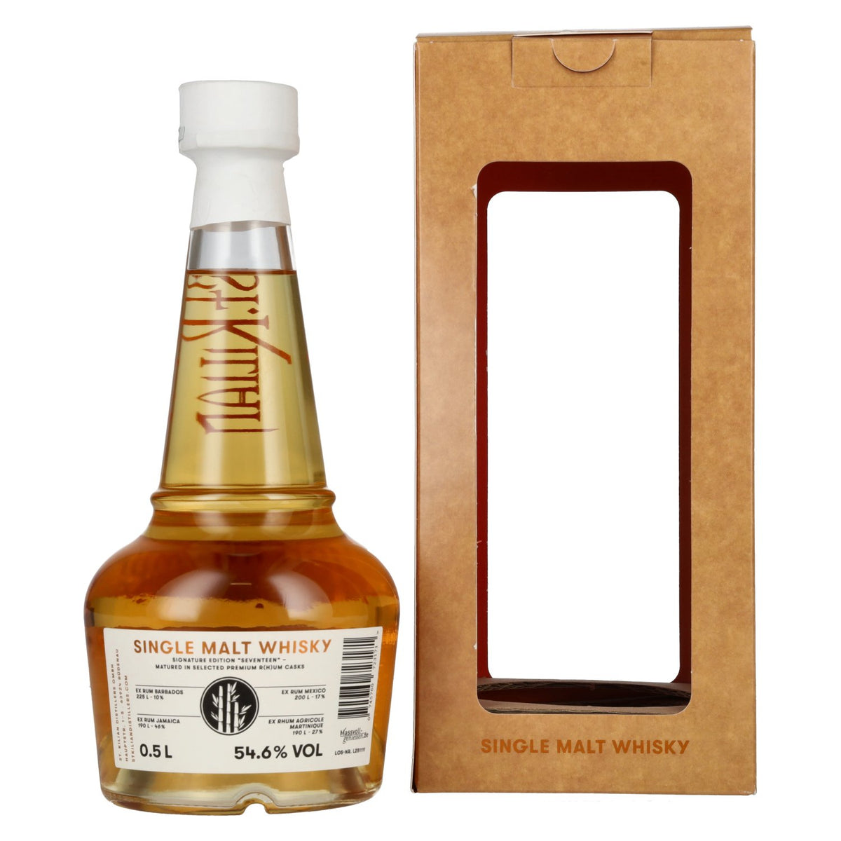 St. Kilian Signature Edition SEVENTEEN Single Malt Whisky 54,6% Vol. 0,5l in gift box