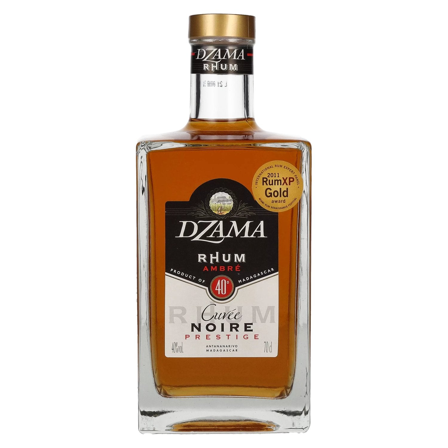 Dzama Cuvée NOIRE PRESTIGE Rhum 40% vol. 0,7l