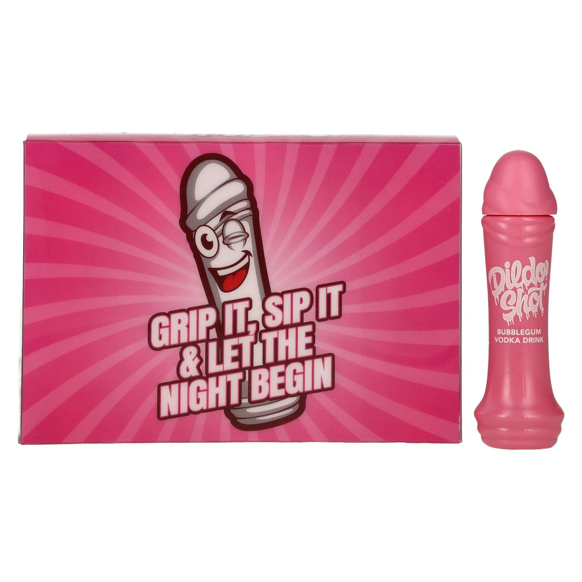 Dildo Shot Bubblegum Vodka-Based 10% ABV 10 x 0.02 l PET