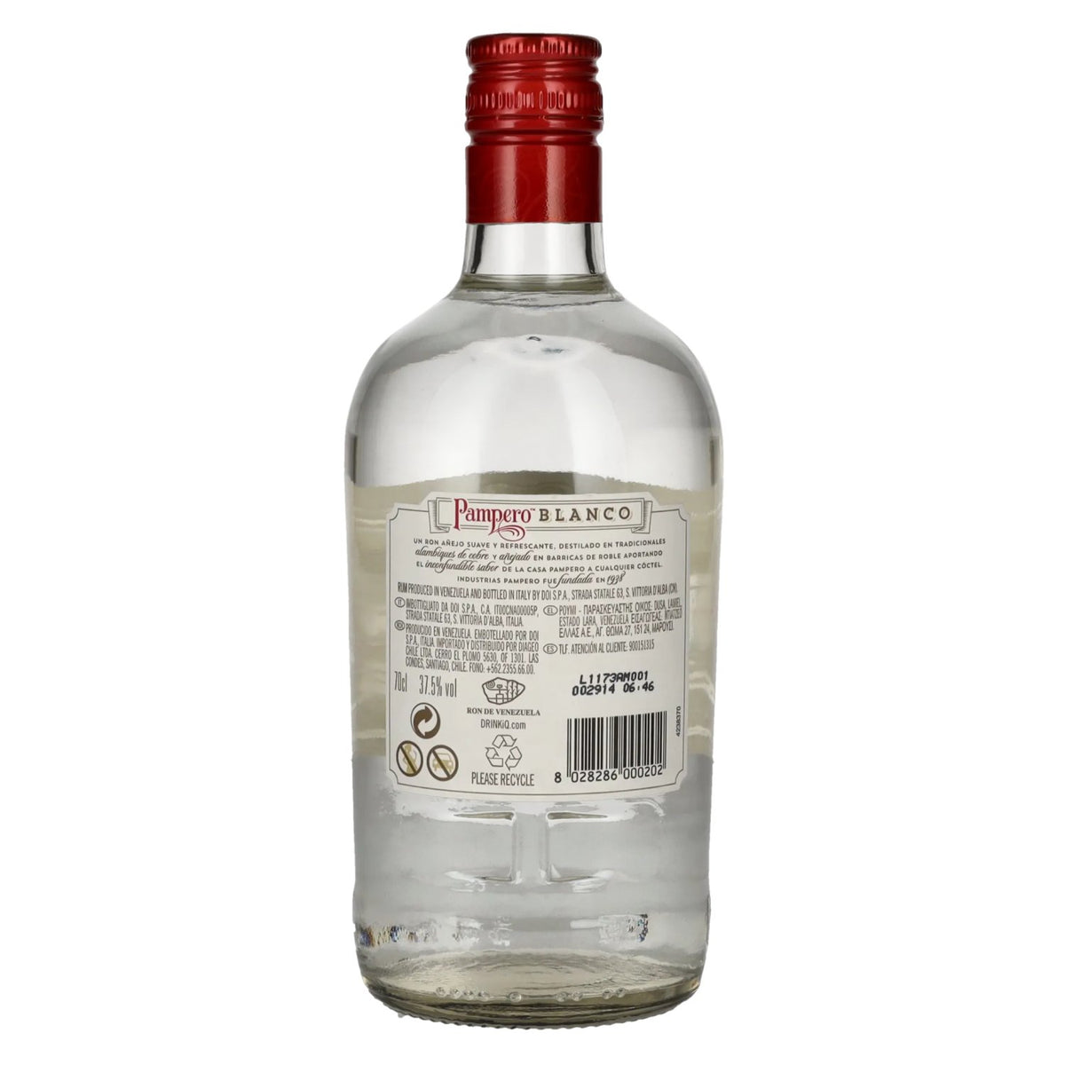 Pampero Añejo BLANCO 37,5 % vol. 0,7 l