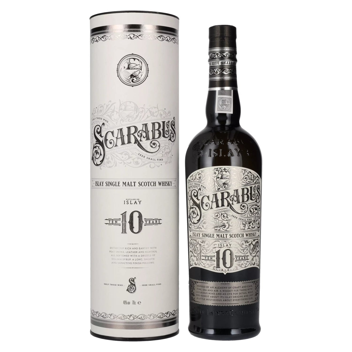 Hunter Laing SCARABUS 10 Years Old Islay Single Malt 46% Vol. 0,7l en boîte cadeau