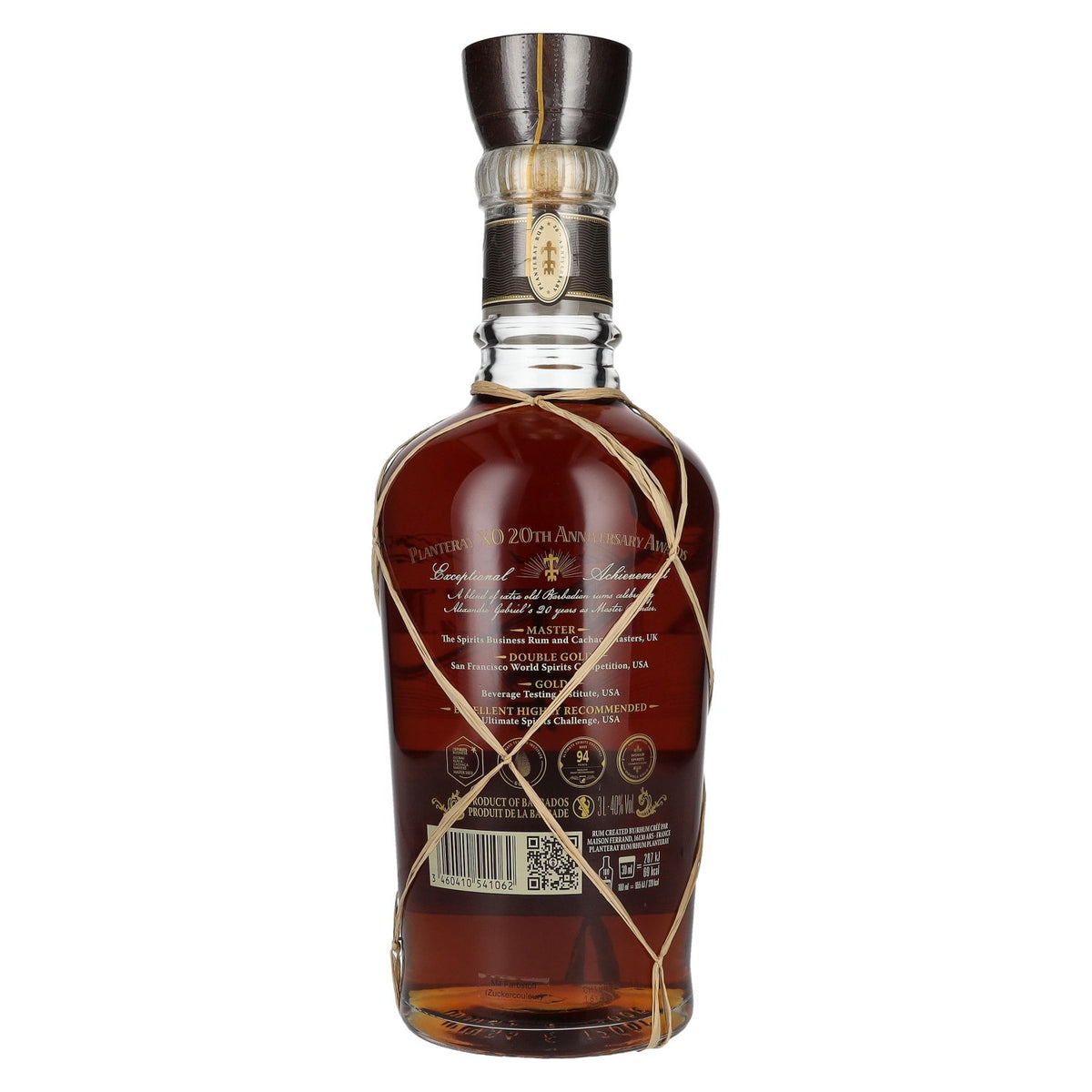 Planteray Rum EXTRA OLD 20th Anniversary 40% vol. 3l