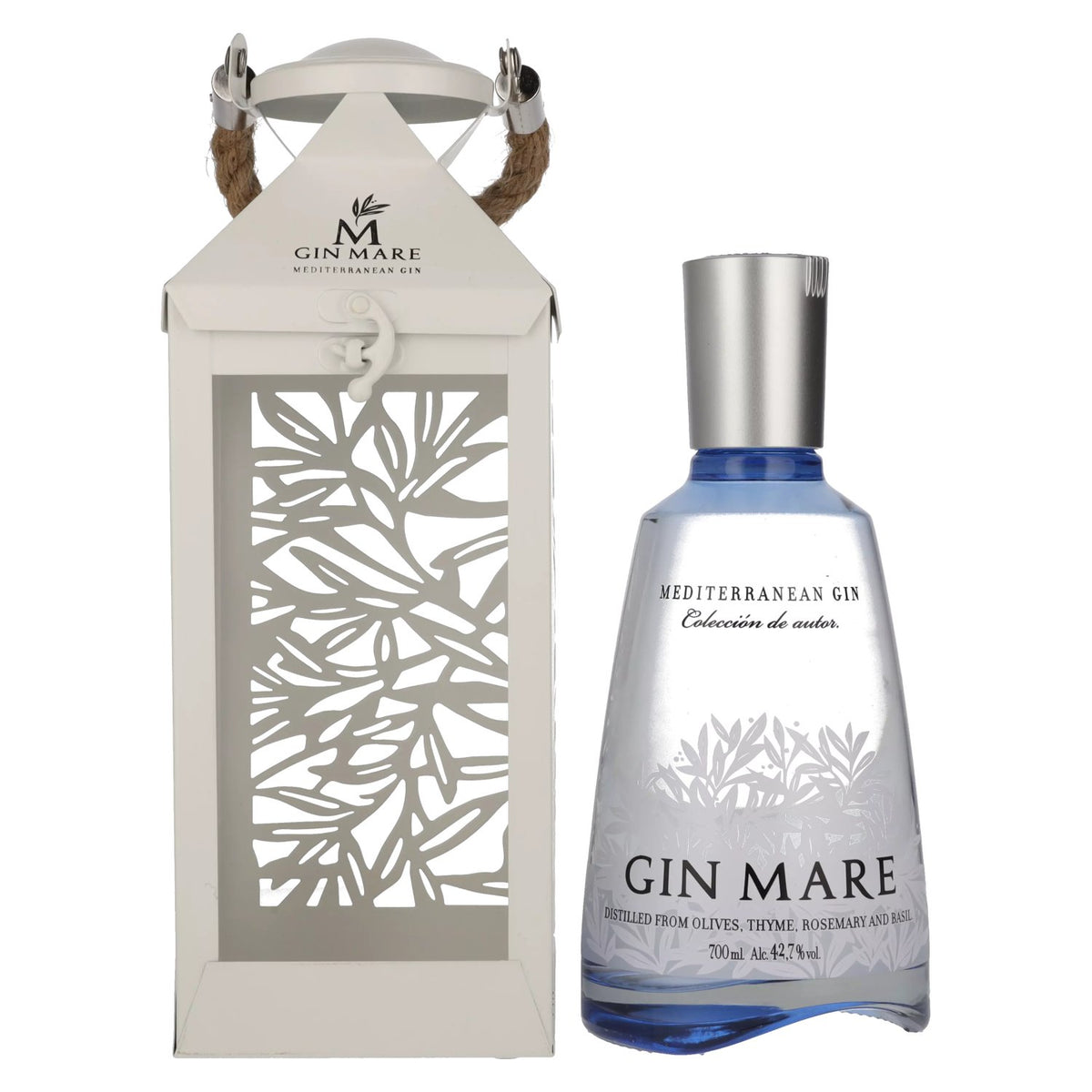 Gin Mare Mediterranean Gin 42.7% Vol. 0.7l Lantern Limited Edition