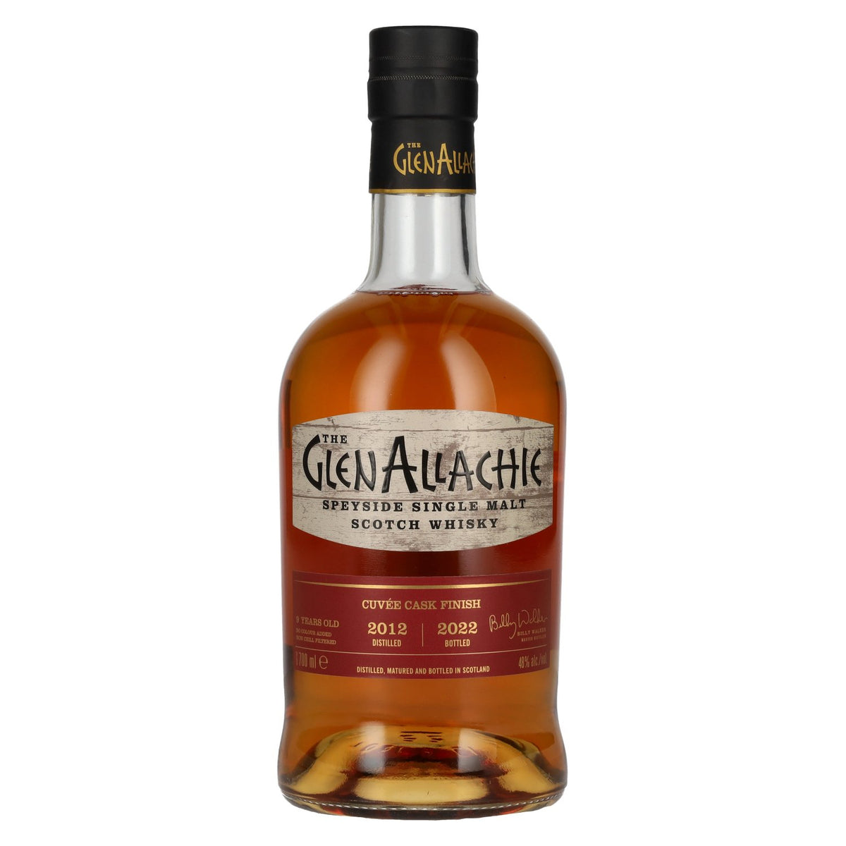 The GlenAllachie WINE SERIES Cuvée Cask Finish 2012 48% vol. 0.7l