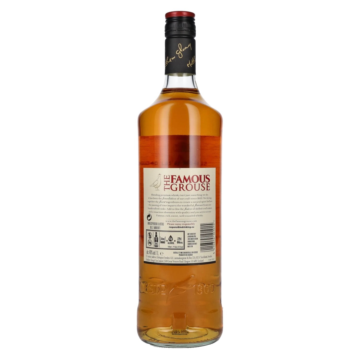 The Famous Grouse Blended Scotch Whisky 40% Vol. 1l