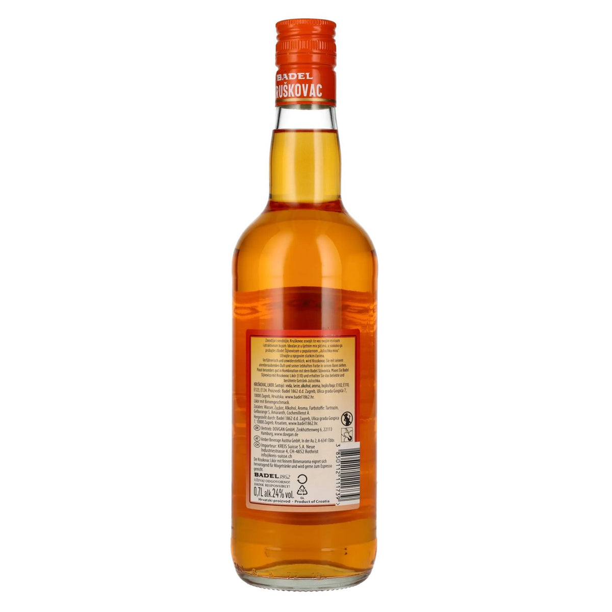 Badel Kruškovac pear liqueur 24% vol. 0,7l