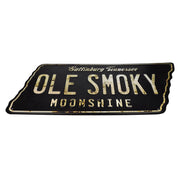 Ole Smoky Tennessee Moonshine square tin sign