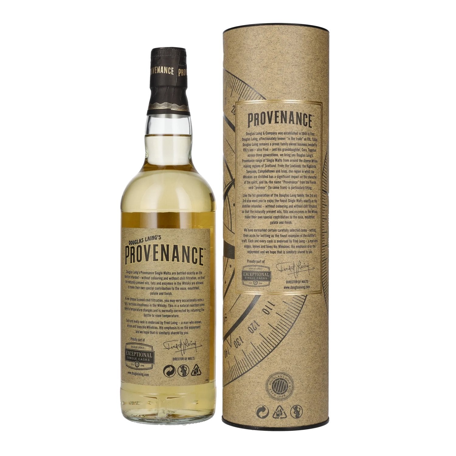 Douglas Laing PROVENANCE Blair Athol 12 Years Old Single Cask Malt 2007 46% Vol. 0,7l in gift box
