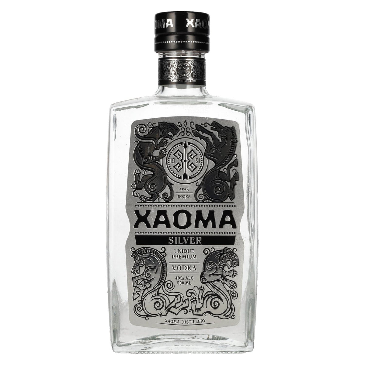 Xaoma Silver Premium Vodka 40 % vol. 0,5 l