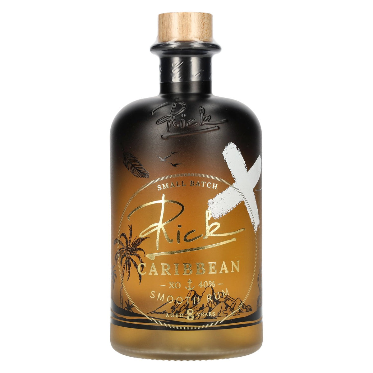 Rick Caribbean XO, rhum doux de 8 ans d'âge, 40 % vol., 0,5 l