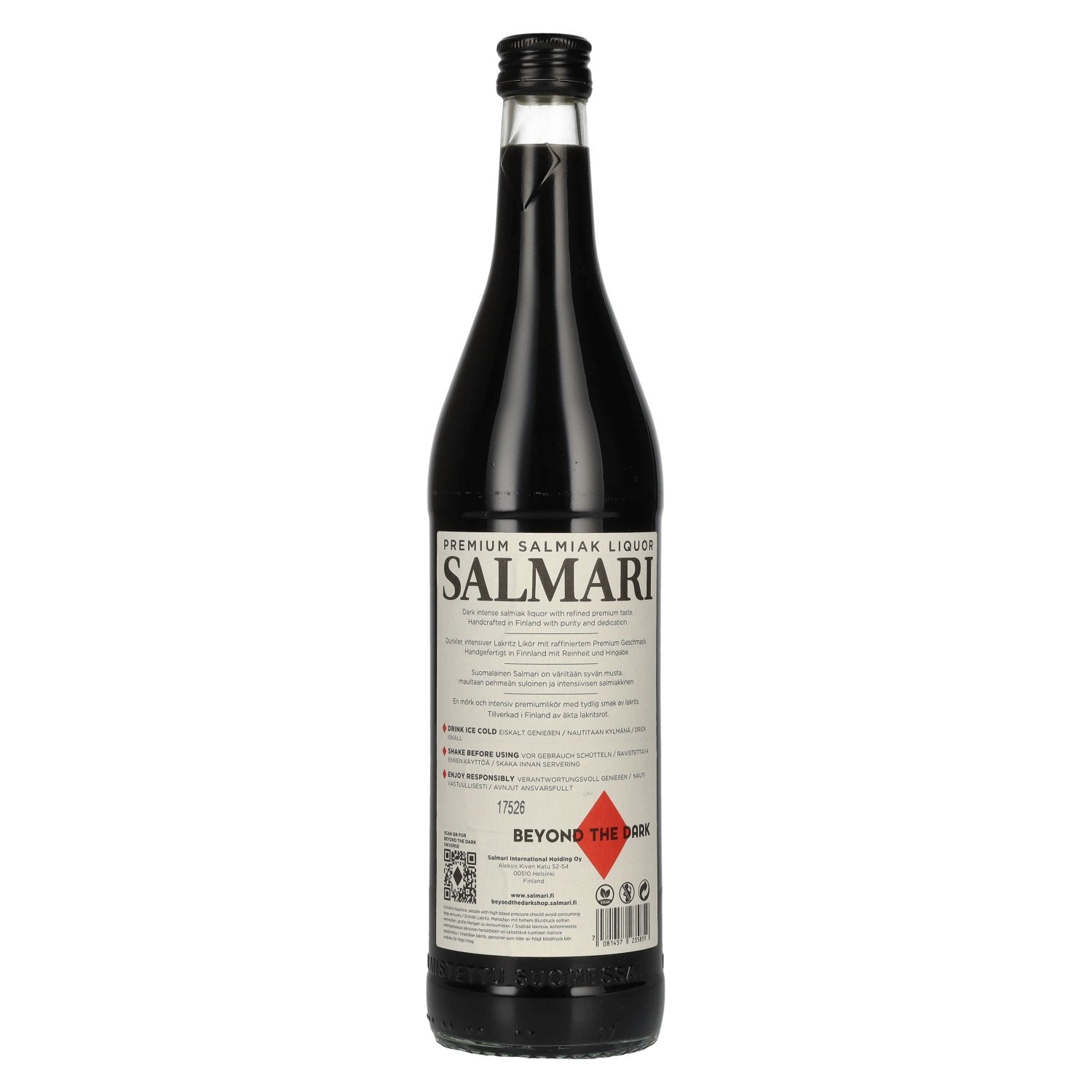Salmari Premium Salmiak Liqueur 25% vol. 0.7 l
