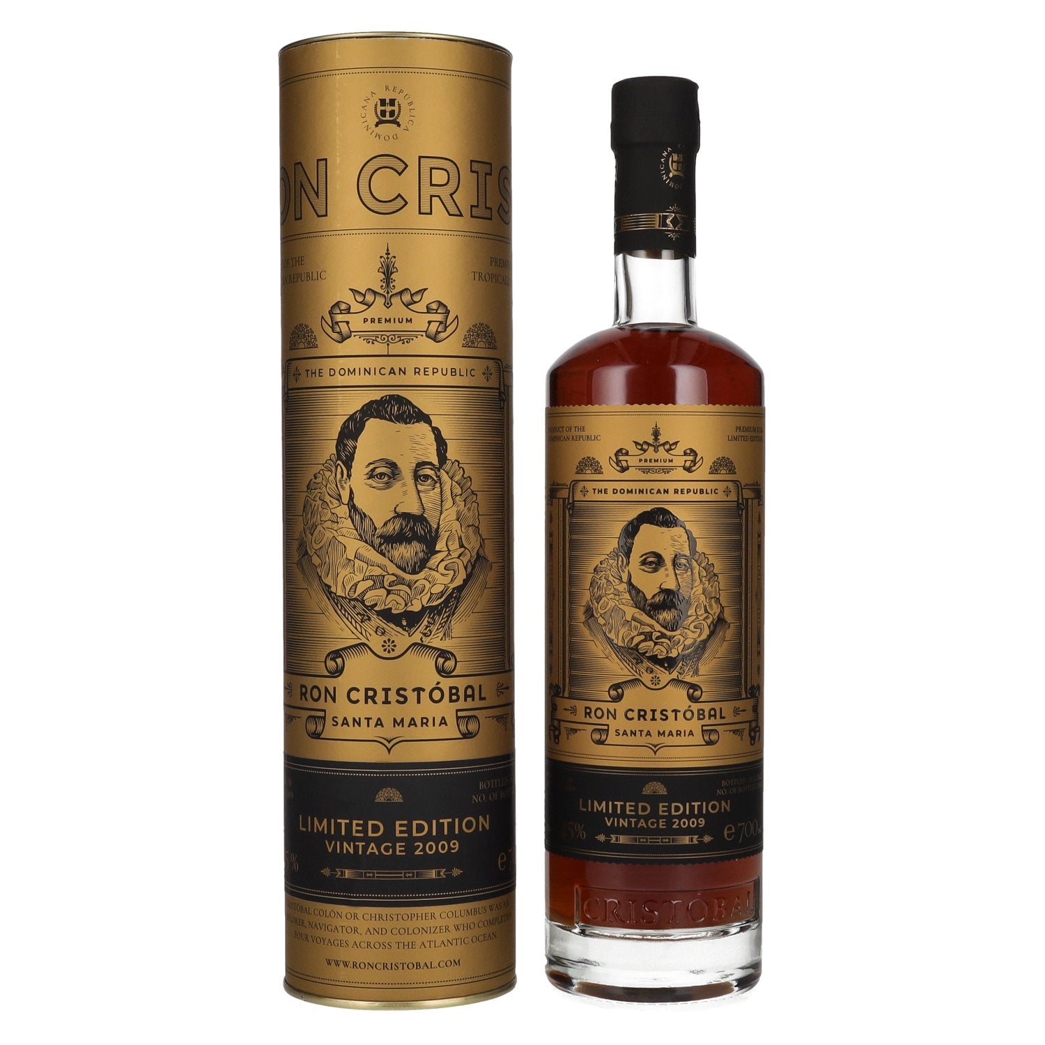 Ron Cristóbal Santa Maria Limited Edition Vintage 2009 45% vol. 0,7l en boîte cadeau