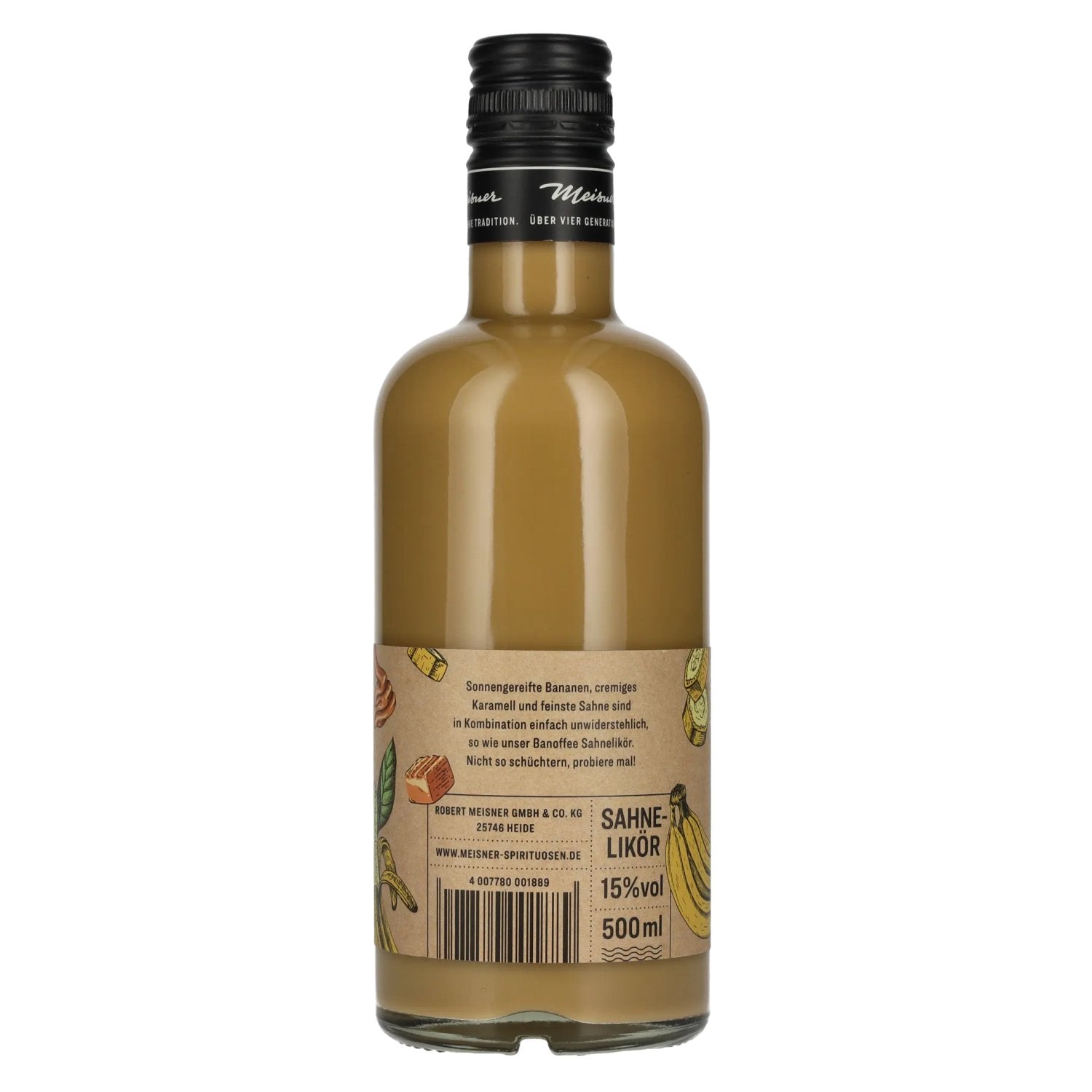 Meisner Banoffee Sahnelikör 15% Vol. 0,5l