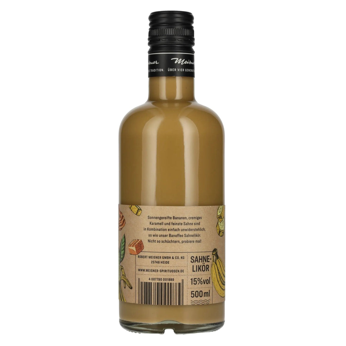 Meisner Banoffee Liqueur de crème 15% vol. 0,5l