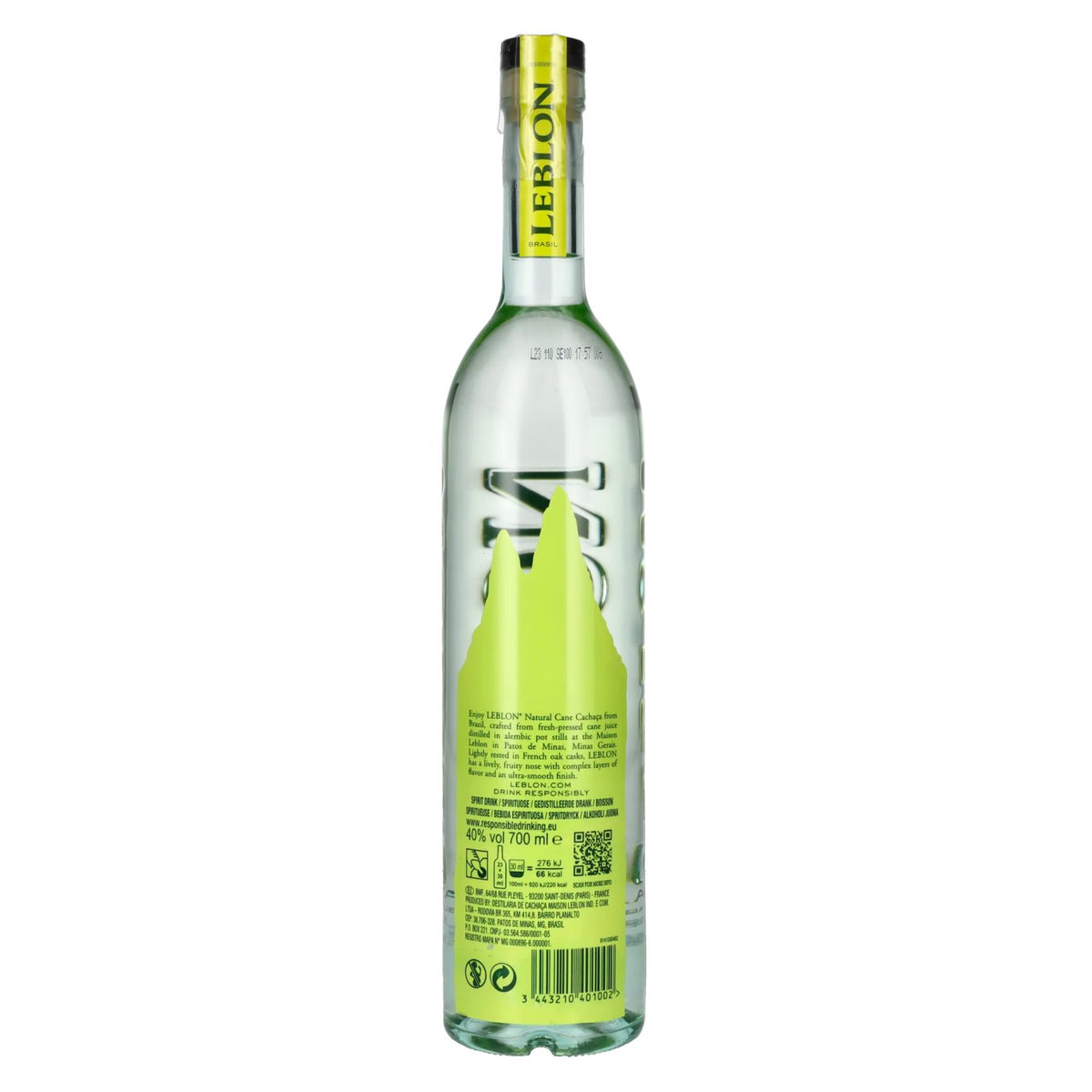 Leblon Cachaça Fina de Alambique 40% Vol. 0,7l