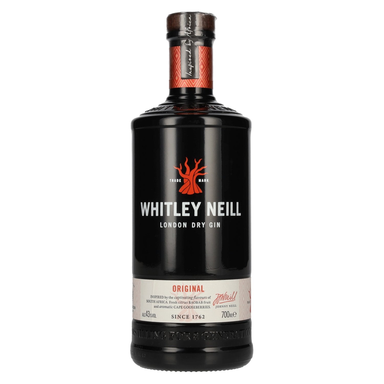 Whitley Neill ORIGINAL Dry Gin 43% vol. 0,7l