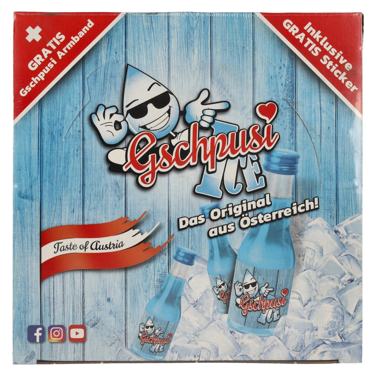 Gschpusi Ice 20% Vol. 25x0,02l with sticker