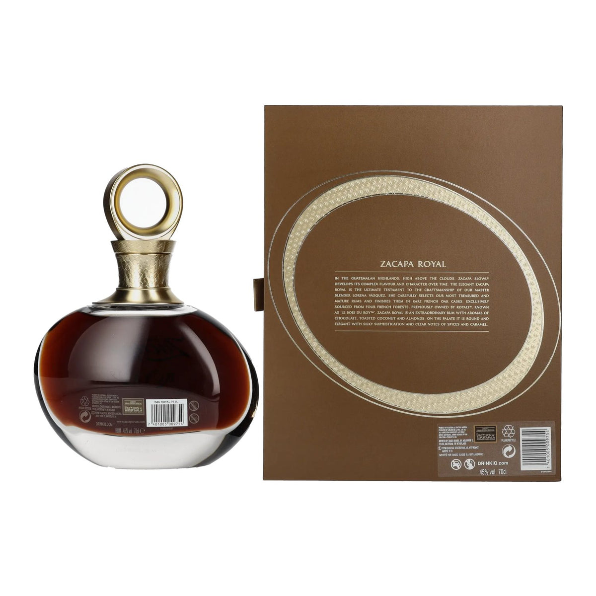Ron Zacapa Centenario ROYAL Solera Gran Reserva Especial 45% Vol. 0,7l in Geschenkbox