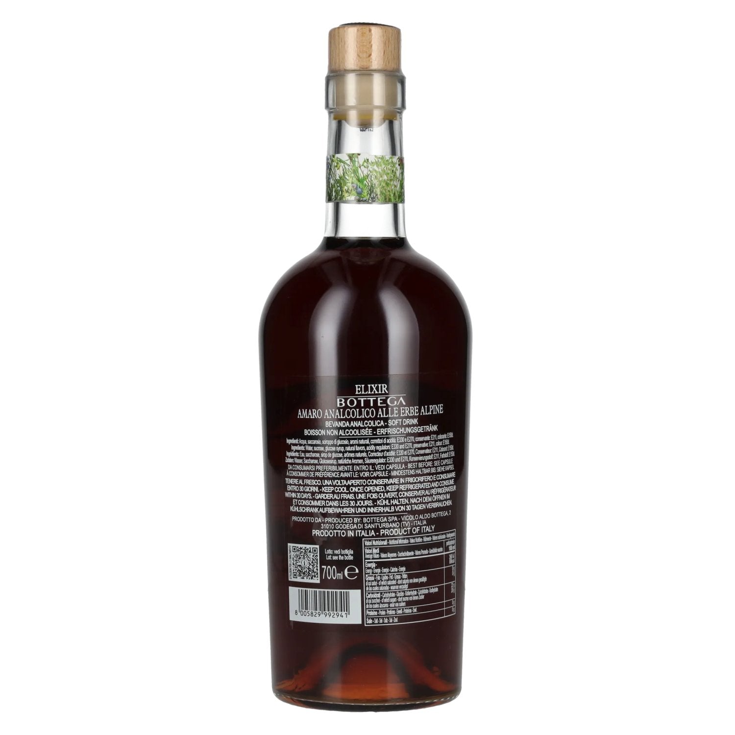 Bottega ELIXIR AMARO Analcolico 0,7l