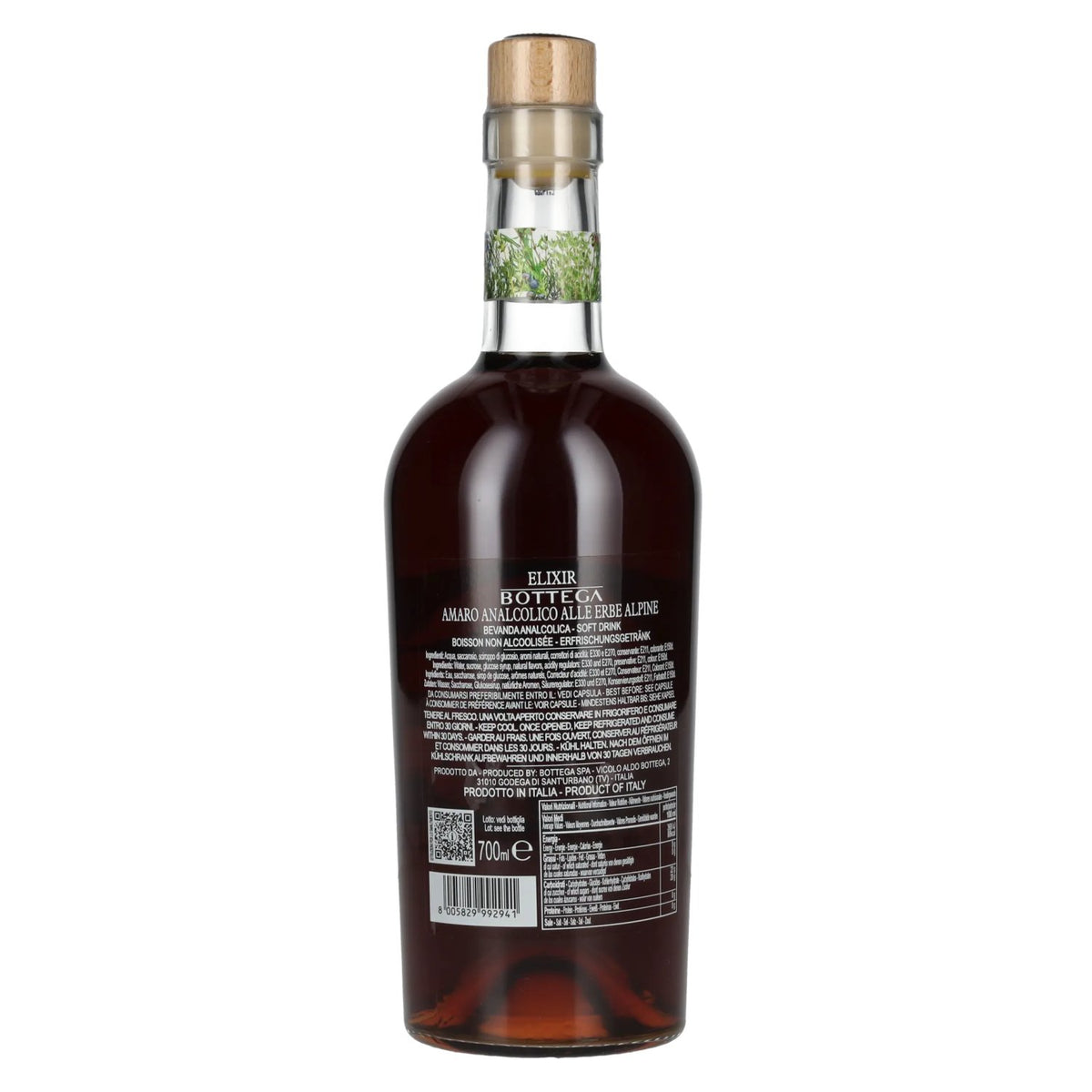 Bottega ELIXIR AMARO Non-Alcoholic 0.7l