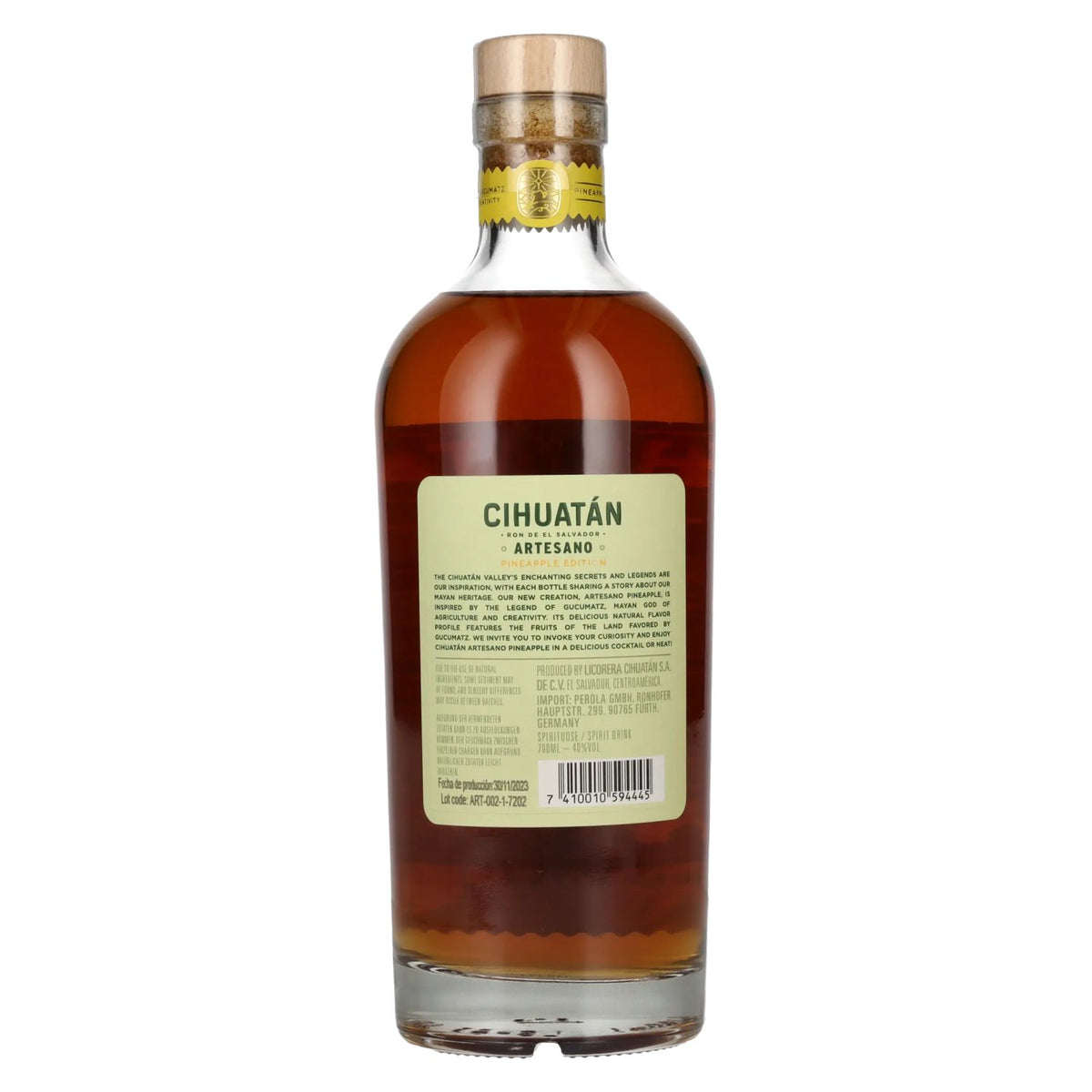 Cihuatán ARTESANO PINEAPPLE Spirit 40% Vol. 0,7l