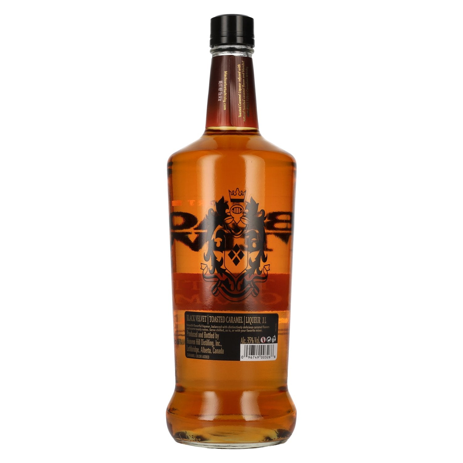 Black Velvet TOASTED CARAMEL Flavored Whisky 35% Vol. 1l