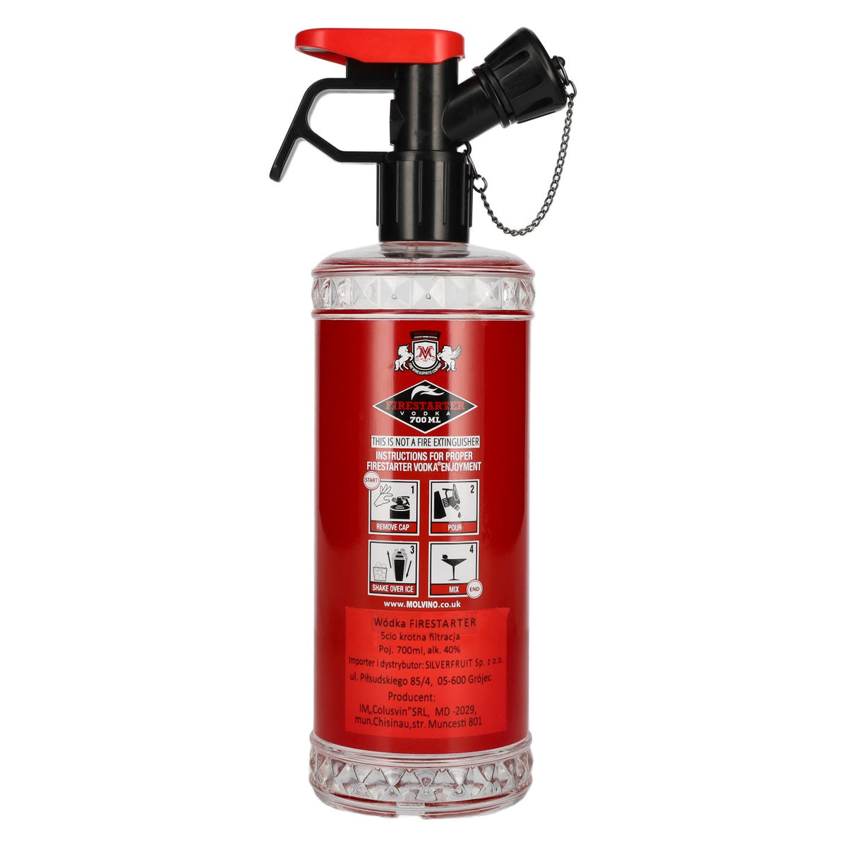 Firestarter Vodka 40% ABV 0.7 litres