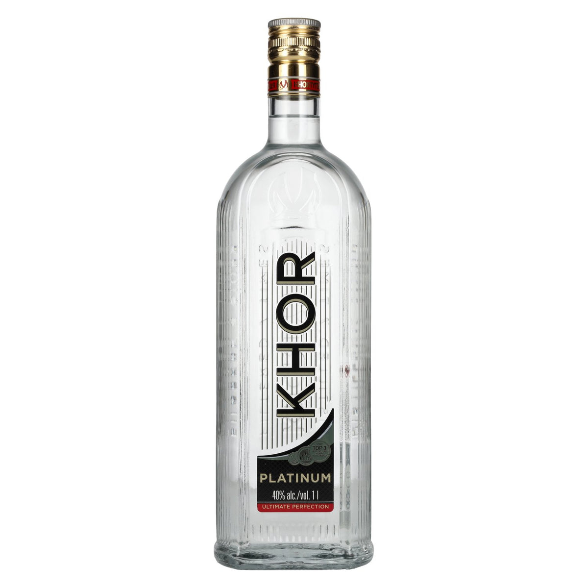 Khortytsa KHOR PLATINUM Vodka 40% vol. 1 litre