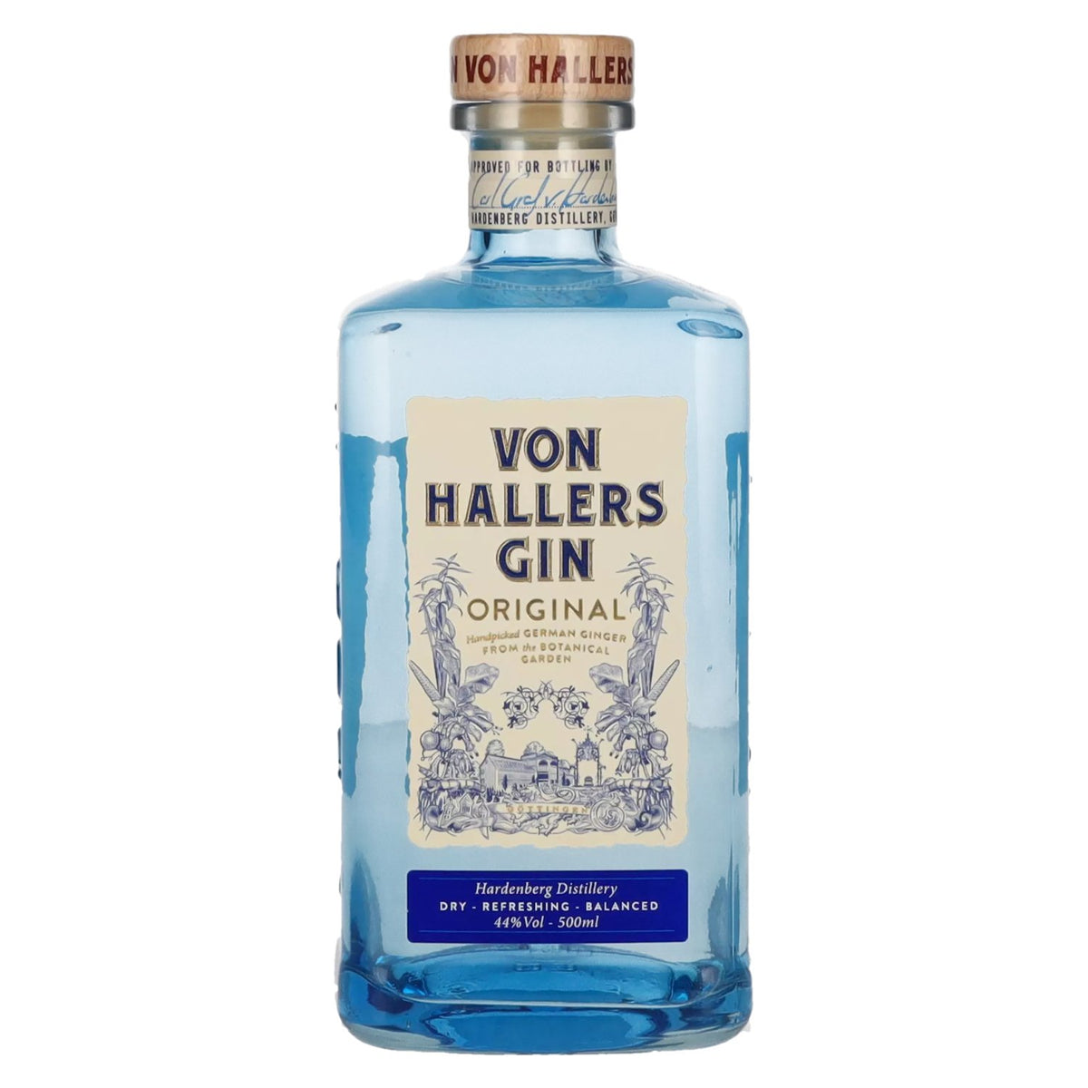 Gin Von Hallers 44 % vol. 0,5 l