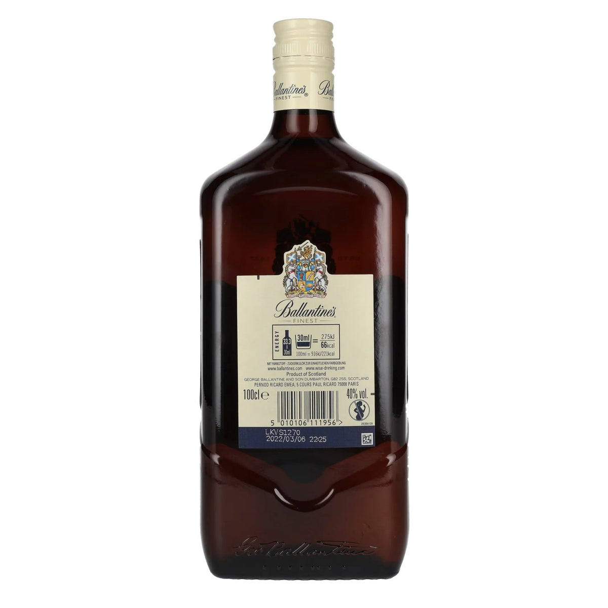 Ballantine's FINEST Blended Scotch Whisky 40% vol. 1l