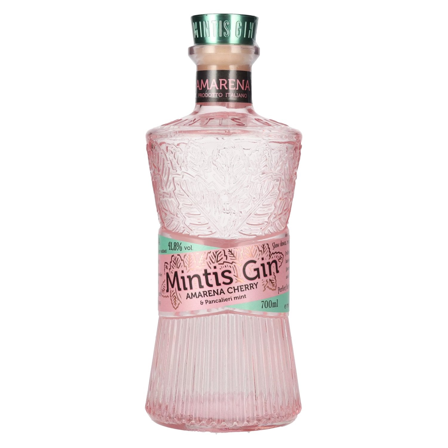 Mintis Gin AMARENA CHERRY &amp; Pancalieri menthe 41,8% vol. 0,7l