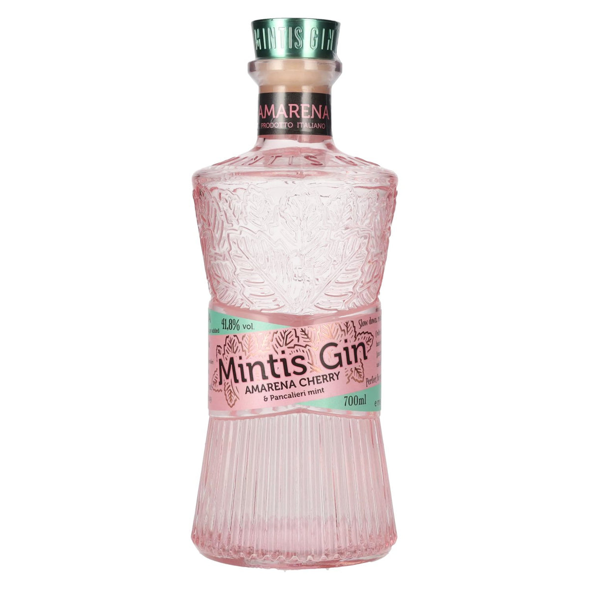 Mintis Gin AMARENA CHERRY &amp; Pancalieri mint 41,8% Vol. 0,7l