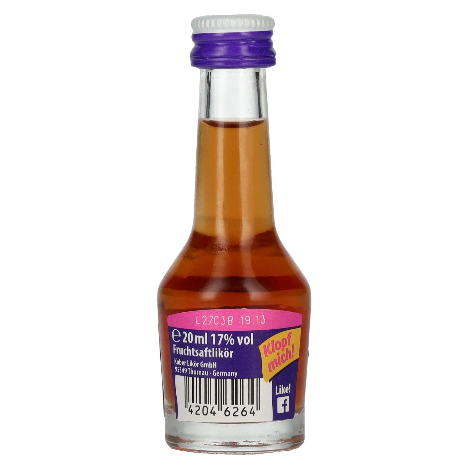 Kleiner Klopfer Pfläumchen 17% vol. 0,02l