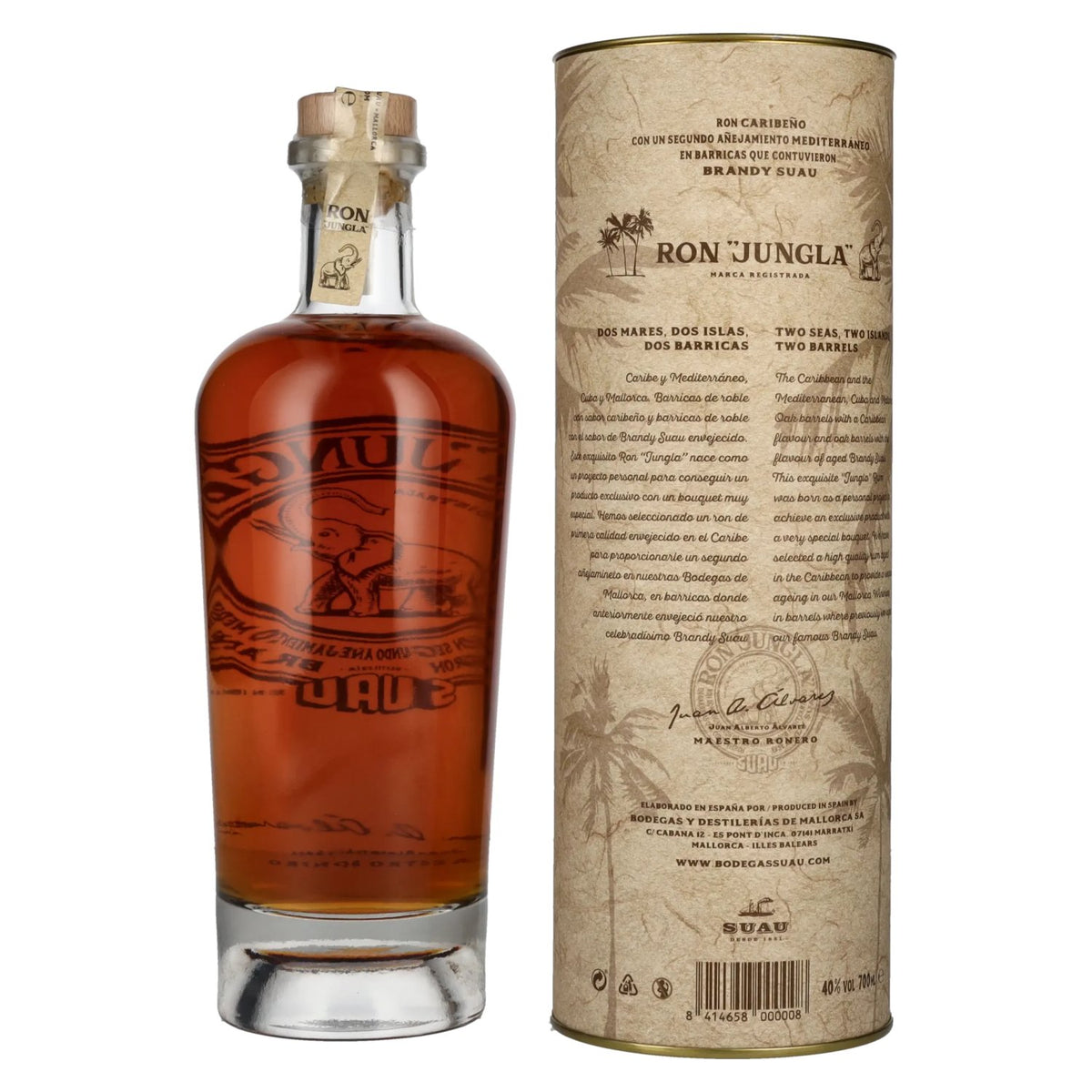 Ron Jungla 40% Vol. 0,7l in Geschenkbox