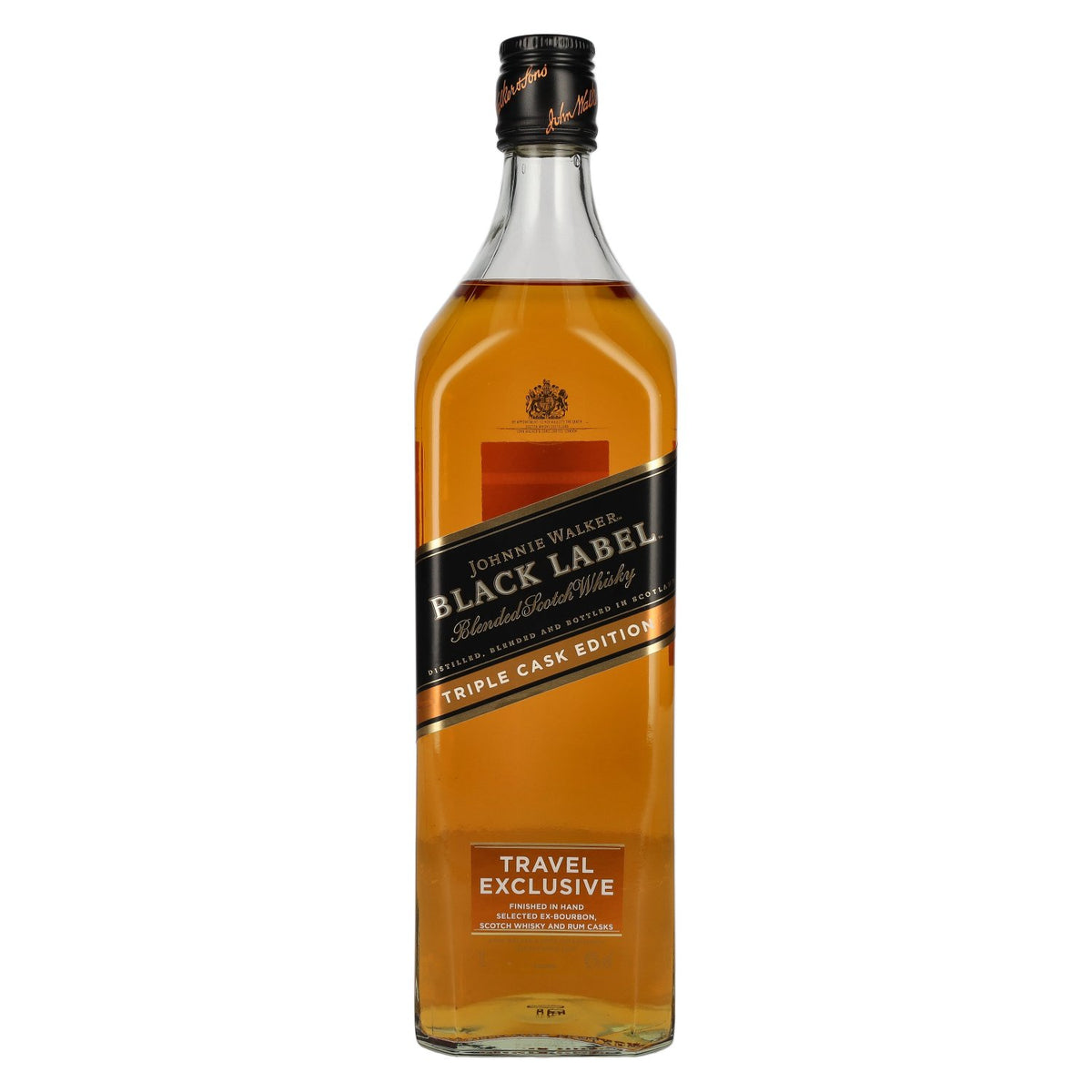 Johnnie Walker BLACK LABEL, whisky écossais blended, TRIPLE CASK EDITION, 40 % vol., 1 l
