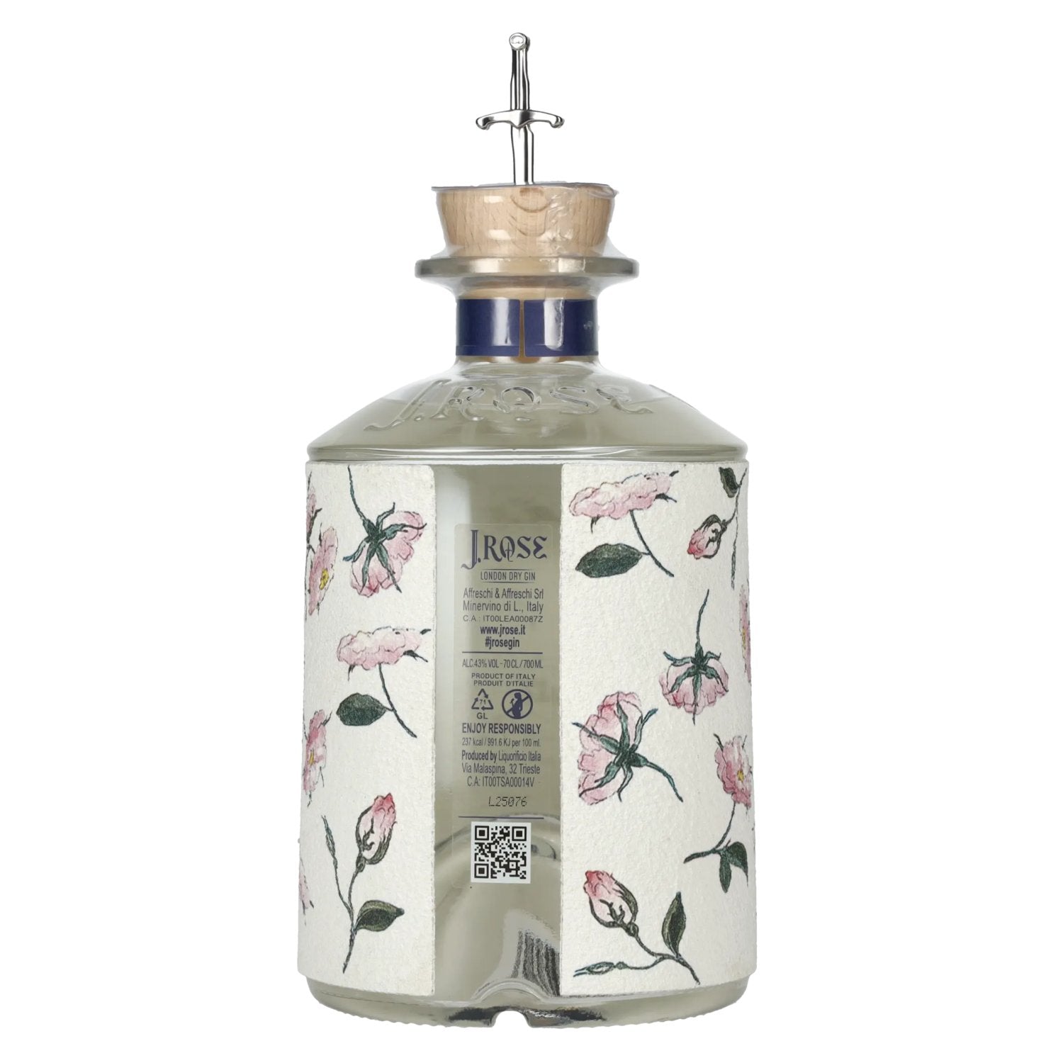 J. Rose London Dry Gin JR09 43% vol. 0,7l