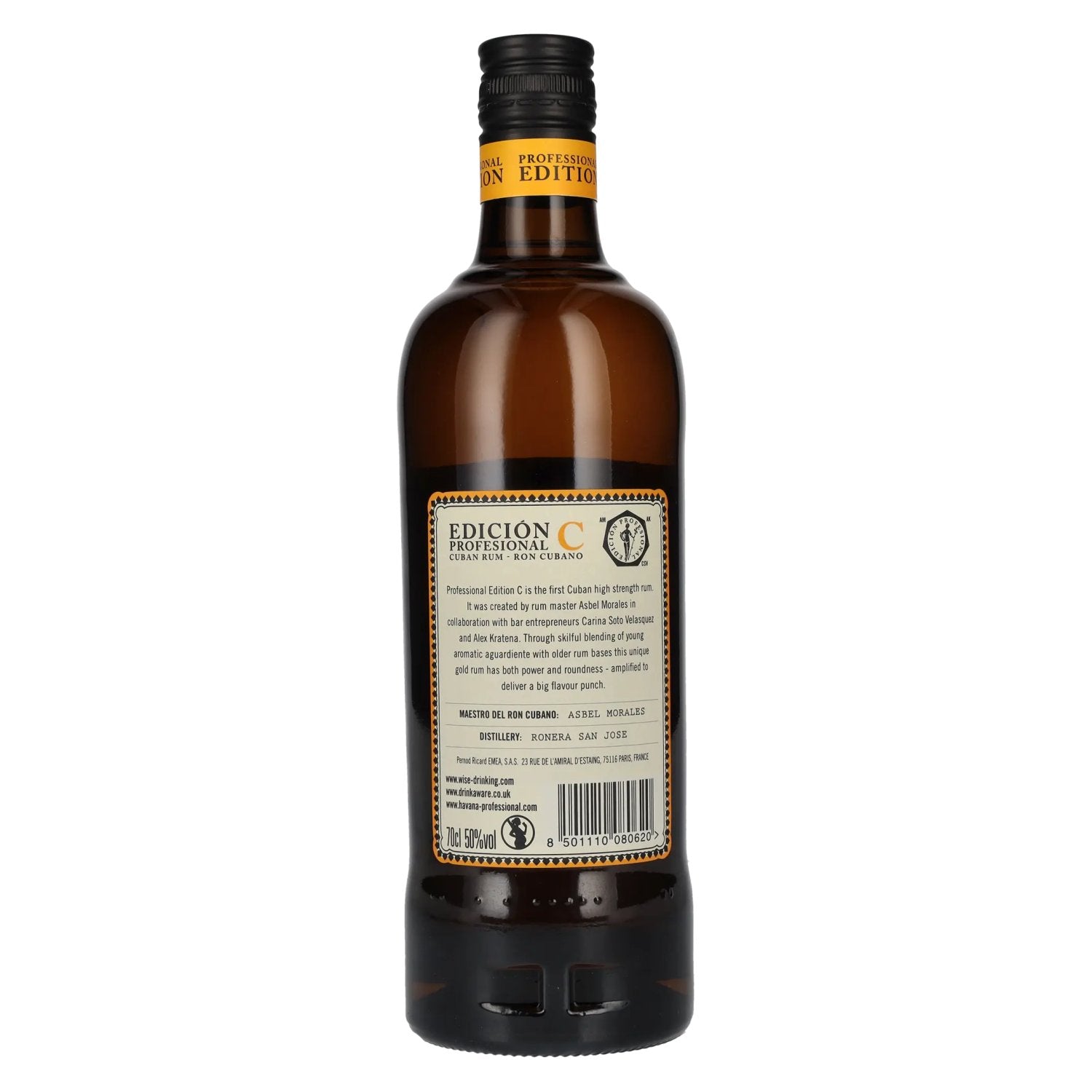 Havana Club EDICIÓN PROFESIONAL C 50% vol. 0,7l