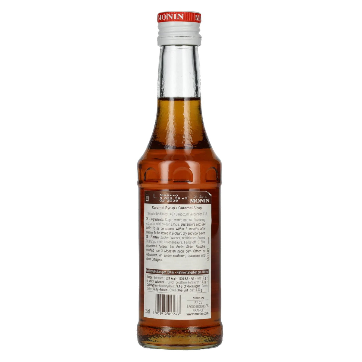 Le Sirop de Monin KARAMELL 0,25l